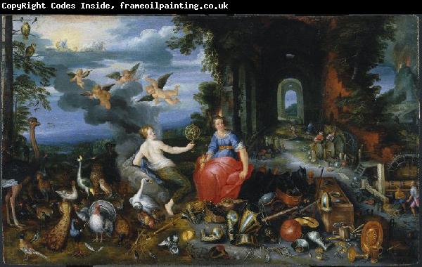 Frans Francken II Allegory of Air and Fire